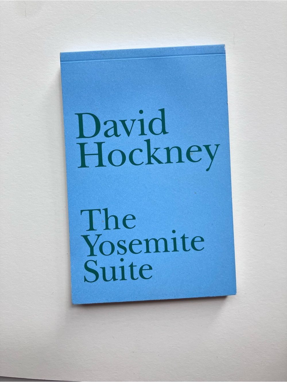 David Hockney: The Yosemite Suite - Postcard book
